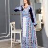 Sally Traditional Tatreez Thoub Embroidered Dress - Image 3