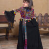 Farah Embroidered Tatreez Flower Girl Eid Dress - Image 10