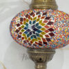 Turkish Moroccan Colorful1 Mosaic Moon Table Lamp - Image 3
