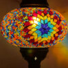 Turkish Moroccan Colorful1 Mosaic Moon Table Lamp - Image 2
