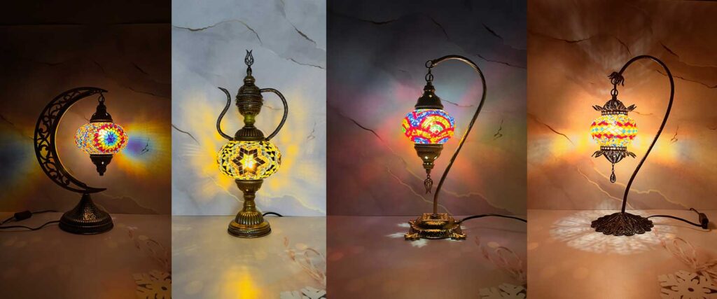 how mosaic lamps are made