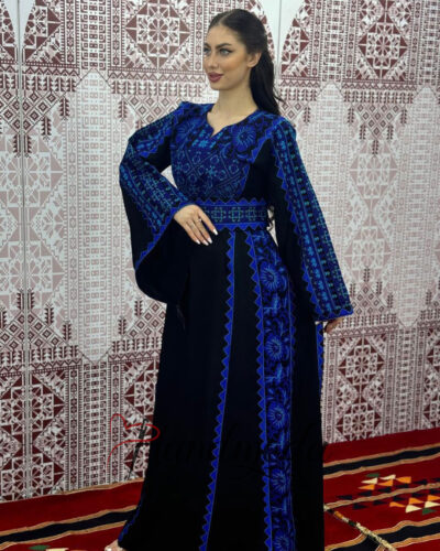 Palestinian Tatreez dress embroidered Thobe 4