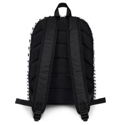 Palestinian Kufiya Pattern Backpack Custom Palestine Hatta Bag - Image 10