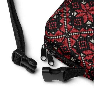 Palestinian Tatreez Art Crossbody Bag Embroidery Printed Pattern - Image 7